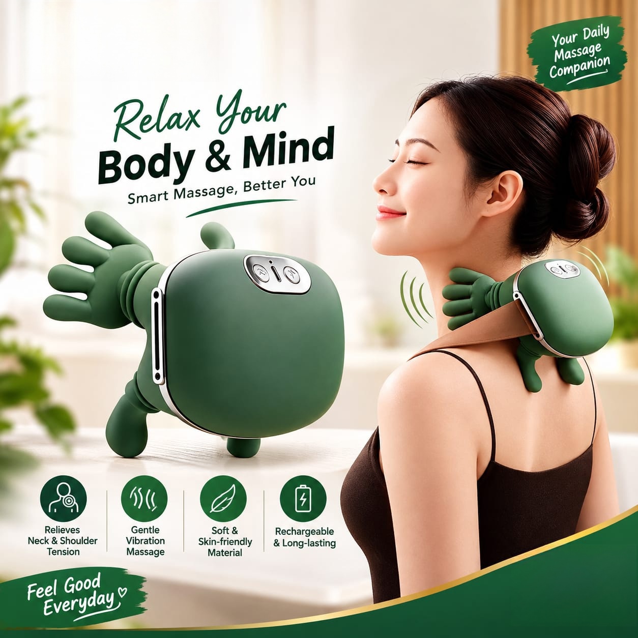 Portable Neck & Shoulder Massager