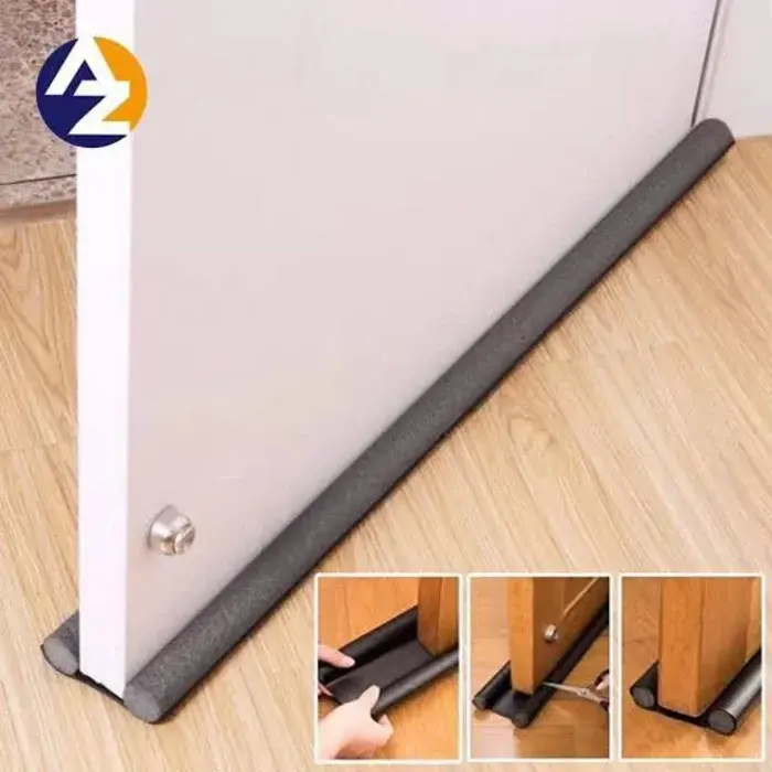 Door Bottom Sealing Strip & Noise Blocker - রুমের এসি কুলিং ধরে রাখতে ও আওয়াজ কমাতে ডোর ড্রাফট গার্ড