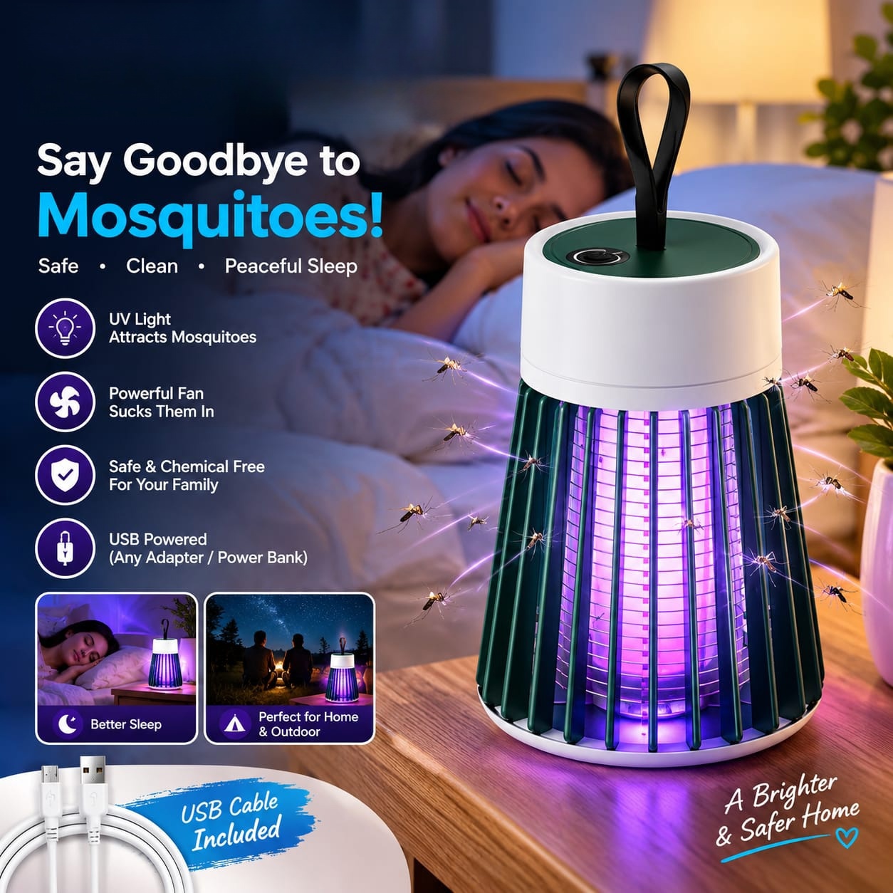 Safe & Chemical-Free Mosquito Killer